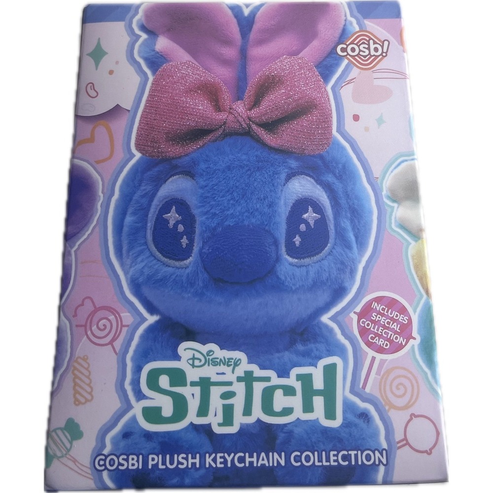 Stitch Cosbi and Plush Keychain